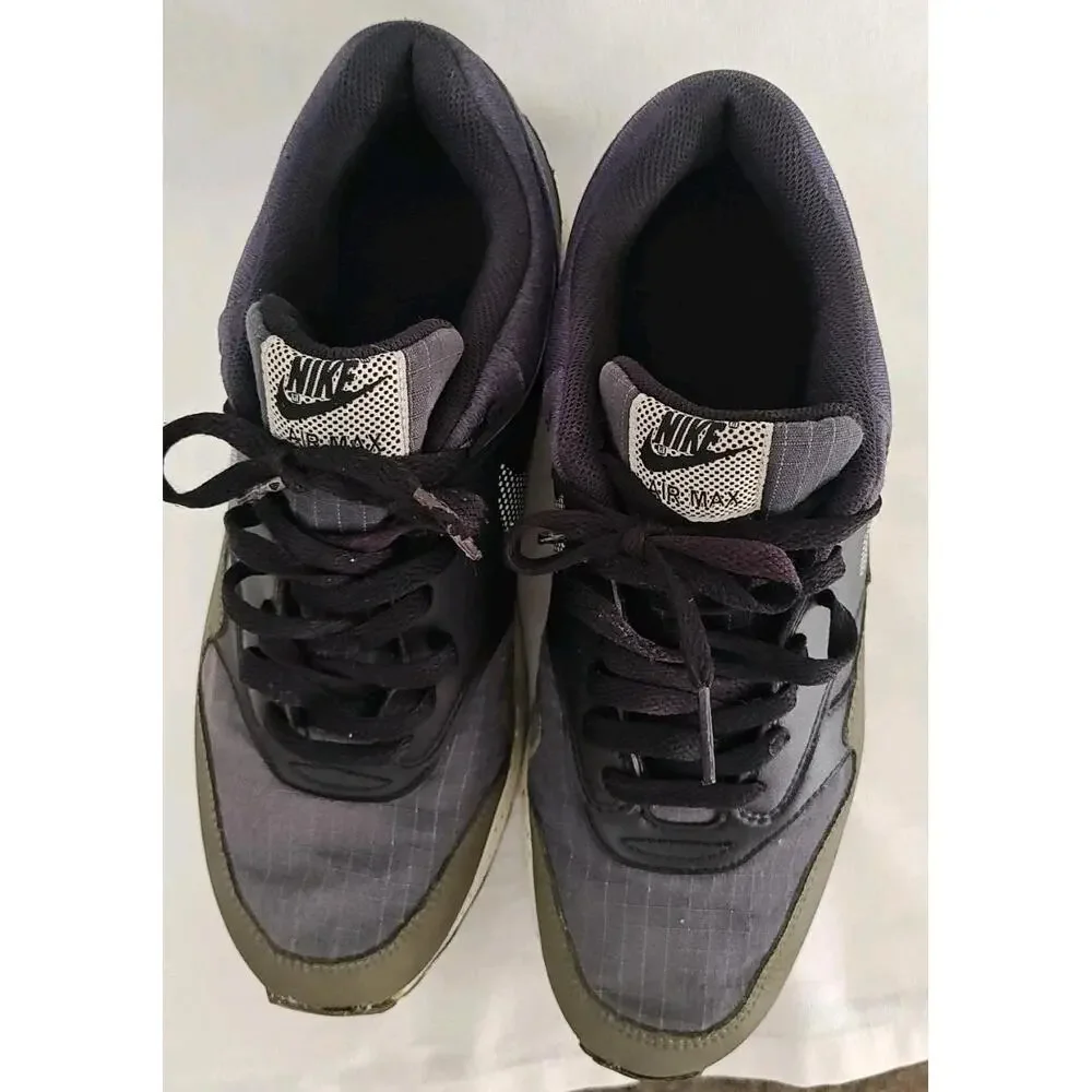 Nike Air Max 1 SE Shoes Medium‎ Olive A01021-200 Men's Size 9
